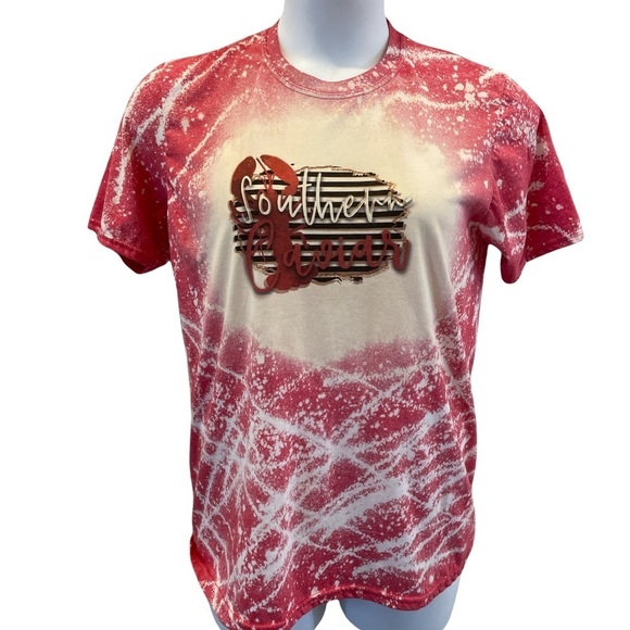 Southern Caviar Custom Crawdads or Mud Bug Lovers T-Shirt. Size Medium - Picture 2 of 10